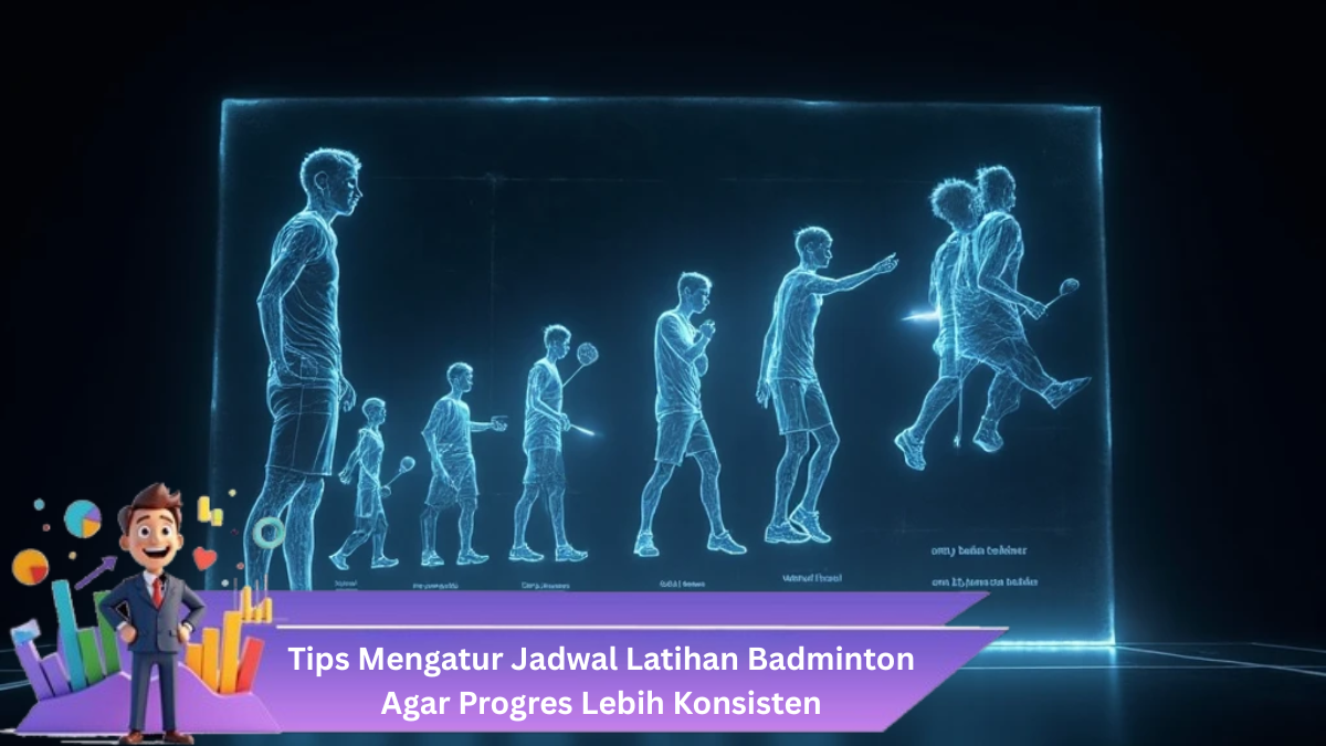 Tips Mengatur Jadwal Latihan Badminton Agar Progres Lebih Konsisten