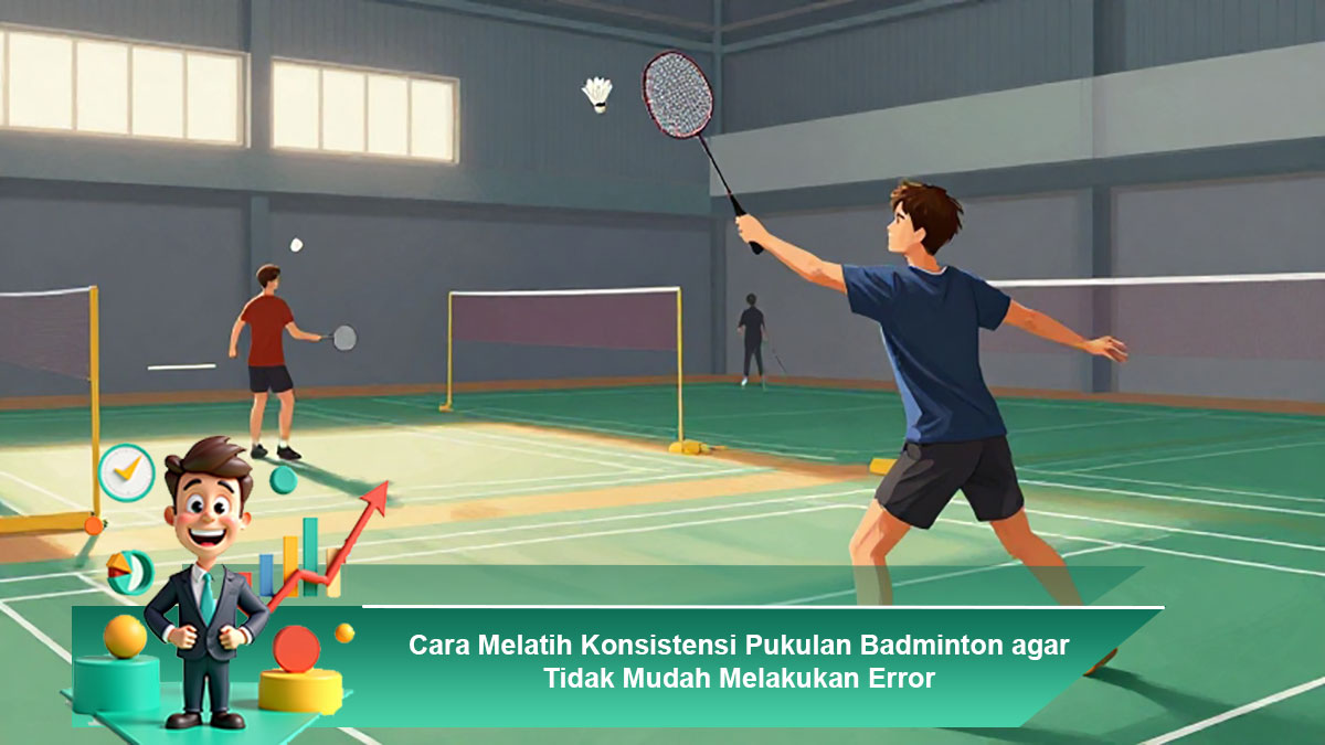 Cara-Melatih-Konsistensi-Pukulan-Badminton-agar-Tidak-Mudah-Melakukan-Error