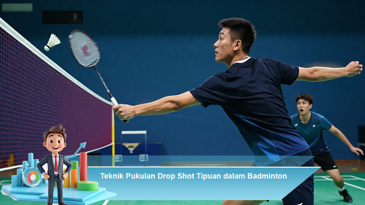 Teknik-Pukulan-Drop-Shot-Tipuan-dalam-Badminton