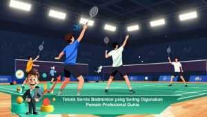 Teknik-Servis-Badminton-yang-Sering-Digunakan-Pemain-Profesional-Dunia