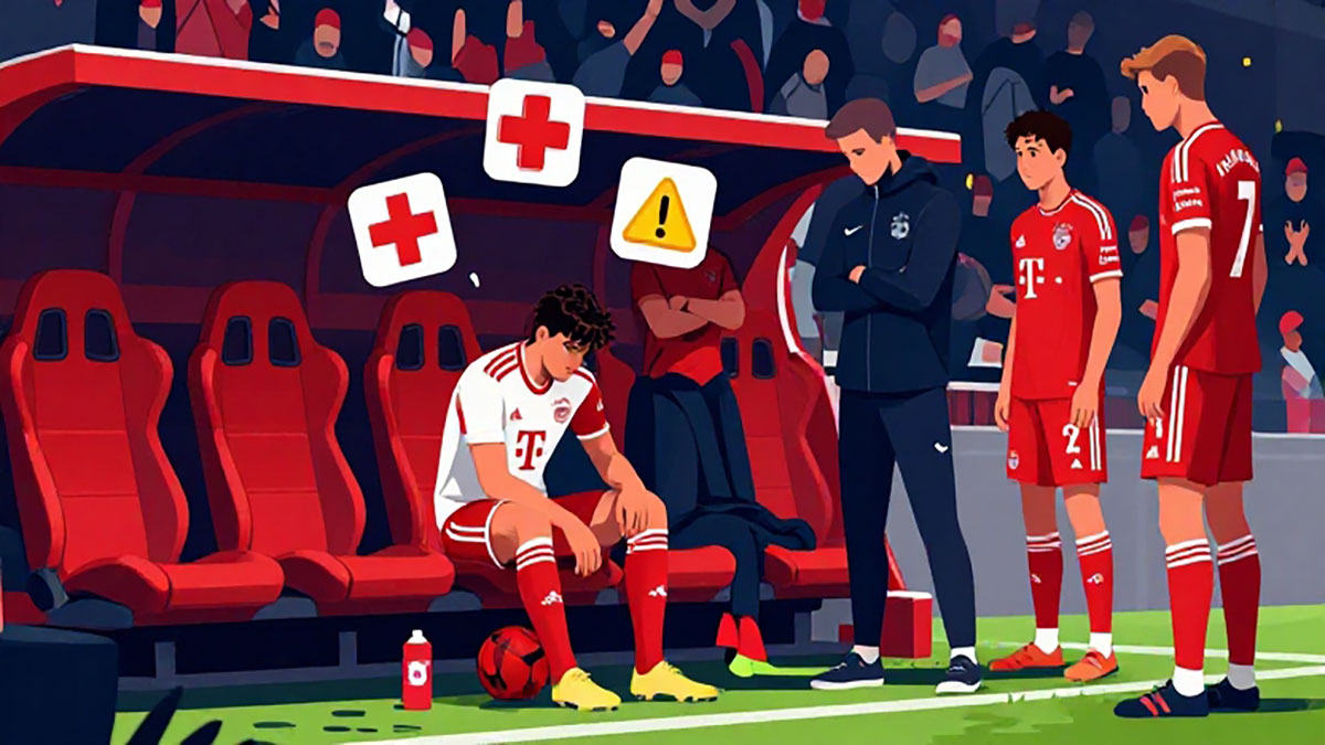 Berita-Cedera-Pemain-Kunci-Bayern-Munchen-Jelang-Laga-Krusial