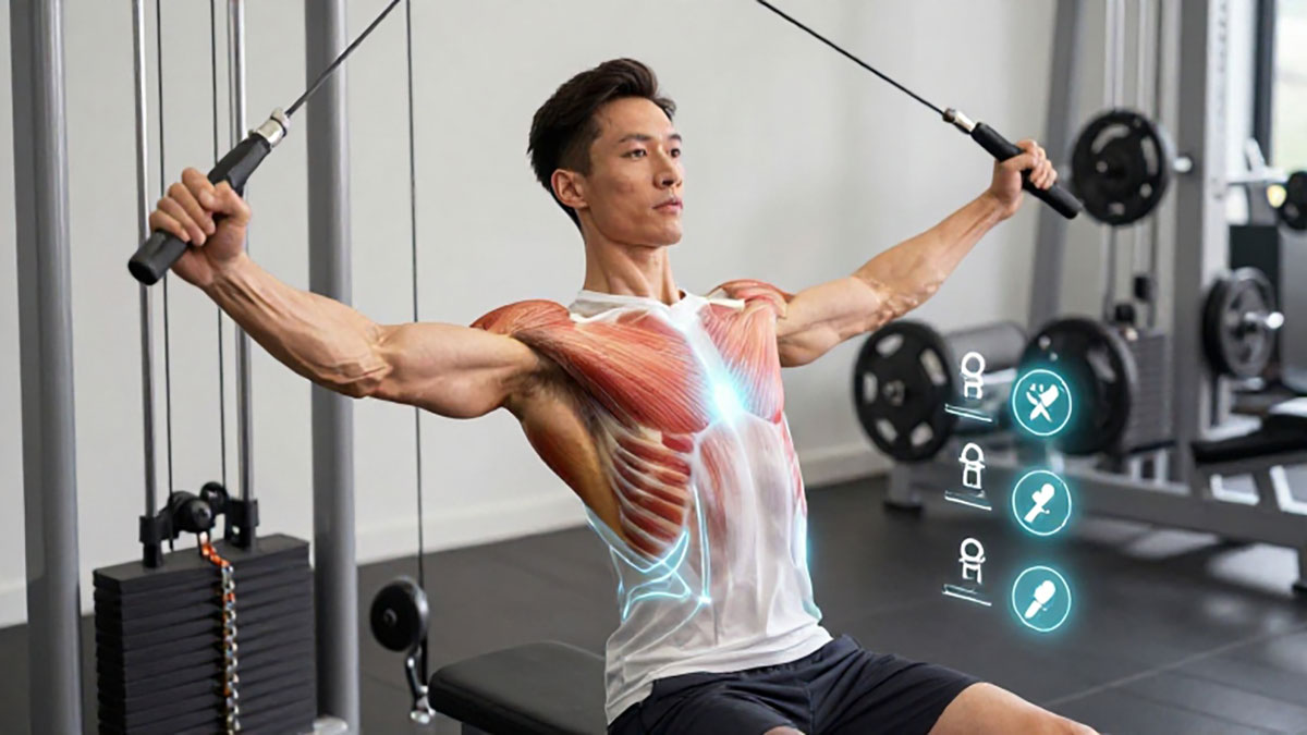 Cara-Melakukan-Latihan-Dada-Menggunakan-Cable-Fly-agar-Otot-Lebih-Terisolasi