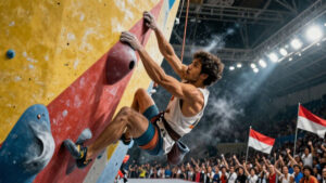 Berita-Panjat-Tebing-Veddriq-Leonardo-Kembali-Pecahkan-Rekor-Dunia-Speed