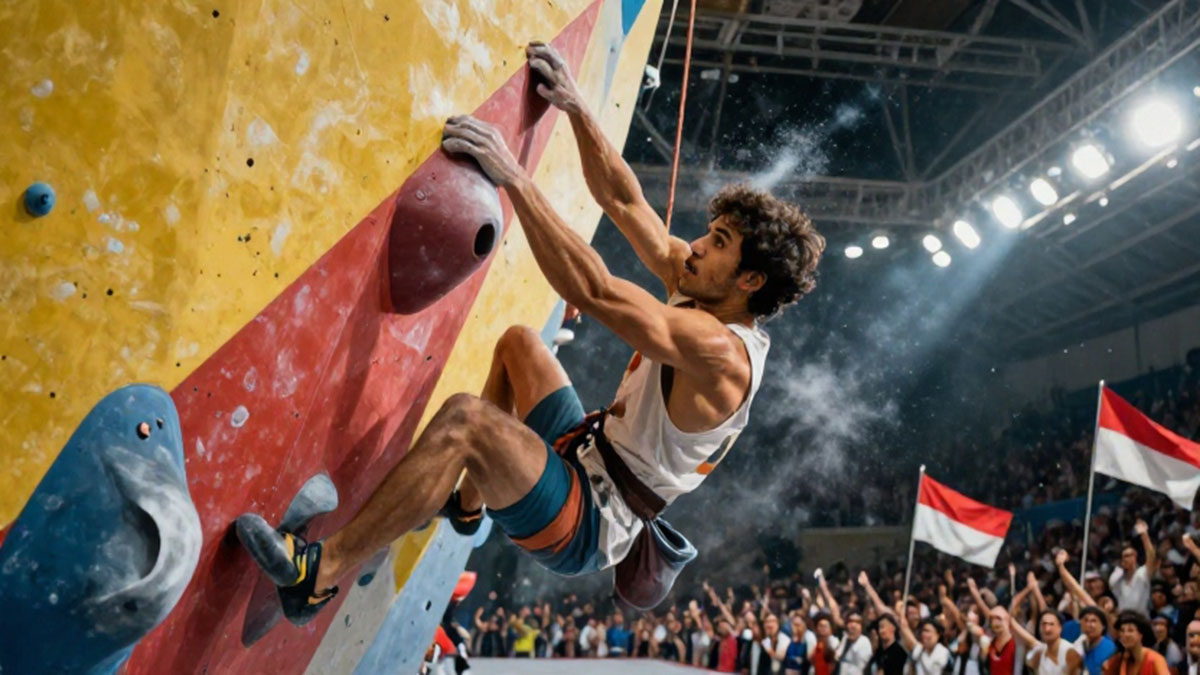 Berita-Panjat-Tebing-Veddriq-Leonardo-Kembali-Pecahkan-Rekor-Dunia-Speed